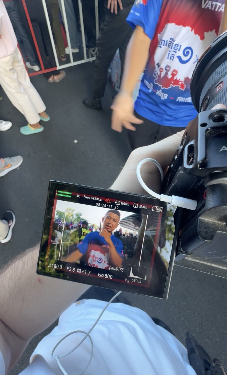Behind the scenes — Voices of Cambodia